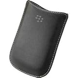 RIM BlackBerry Pocket - Pouch for smartphone - synthetic leather - black - BlackBerry Curve 8900