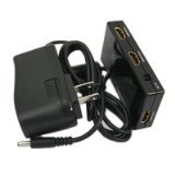 2-Port (1-in, 2-out) HDMI Certified Amplified Splitter w/power