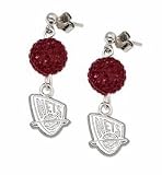 New Jersey Nets Ovation Crystal Earrings