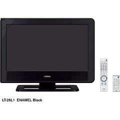 ビクター 26V型 地上・BS・110度CSデジタルハイビジョン液晶テレビENAMEL Black（エナメルブラック）液晶EXE（エグゼ） LT-26L1-B