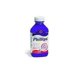 Phillips Genuine Milk of Magnesia, Wild Cherry - 4 Oz