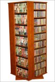 Venture Horizon 2393-42-CH - 1600 CD Cherry Revolving Media Tower