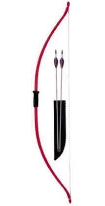 INDIAN ARCHERY LIL APACHE BOW SETDraw Len: 40" / Draw Wt: 9.5#