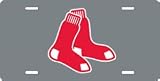 Boston Red Sox (Silver Background) Laser Tag