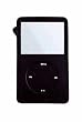 Black Silicone Skin Case For Apple iPod Video 30GB LC21 Includes A Screen Protective Guard, Belt Clip and Deluxe 16" Silver Lanyard