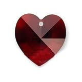 Swarovski Crystal Heart Pendant 6202 18X17mm 