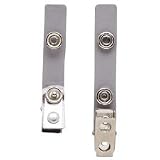 Mylar Strap With Metal Clip For Government/I.D. Card,100/BX