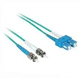 Cables to Go 10Gb - Patch cable - ST multi-mode (M) - SC multi-mode (M) - 16.4 ft - fiber optic - 50 / 125 micron - aqua