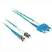 Cables to Go 10Gb - Patch cable - ST multi-mode (M) - SC multi-mode (M) - 16.4 ft - fiber optic - 50 / 125 micron - aqua