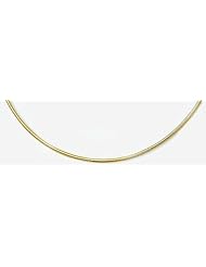 2mm Omega Necklace 18"