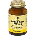 Solgar - Alpha Lipoic Acid, 200 mg, 50 veggie caps