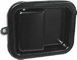 87-90 JEEP WRANGLER FRONT DOOR HANDLE LH (DRIVER SIDE) SUV, Outer, BLACK (1987 87 1988 88 1989 89 1990 90) J462106 J5758173