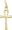Ankh, Gold Plated Silver Charm by Rembrandt Charms