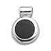 Round Imitation Black Onyx Inlay Slide