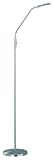Trio 420710307 LED-Stehleuchte, 1x3W LED-Panel 2 Flex-Gelenke, H.max.160cm, Nickel matt