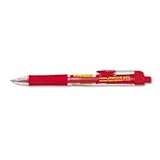 IMAGE OF Jimnie Gel Retractable Roller Ball Pen - Red Ink, Medium, 0.70 mm(sold in packs of 3)
