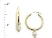 Akoya Pearl Earrings in 14K Yellow Gold