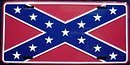 Confederate Flag License Plate