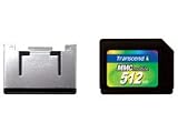 Transcend TS512MRMMC4 512MB Dual Volate MMC Mobile