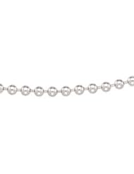 Hollow Bead Chain Sterling Silver Ch279 16 Inch
