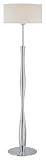 Optiska Modern Floor Lamp with Fabric Shade