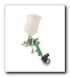 Vaper HVLP Gravity Feed Spray Gun, Green Body