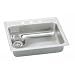 Elkay SINGLE BOWL KITCHEN SINK - DISPOSER ON RIGHT LWR2522R-2MR
