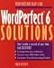 Book WordPerfect(r) 6 Solutions