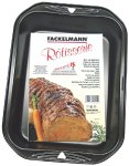 Fackelmann Brat/Backform, antihaft, schwarz 41x30x6cm