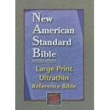 NASBLargePrintUltrathinReferenceBible(Black,GenuineLeather)