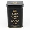 Keep Calm And Carry On Tin 113g Coffee Caddy