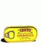 Cento Rolled Fillets Anchovies with Capers in Olive Oil 2 oz (55 g)