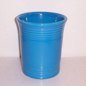 Fiesta Peacock 447 Fiesta Utensil Crock by Fiestaware
