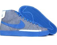 Buy Nike Blazer Hi Premium Glow in the Dark Edition Basketball Shoe (black / lt photo blue / white)