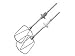 Krups F 08B 01 Edelstahl-Turbo-Quirle