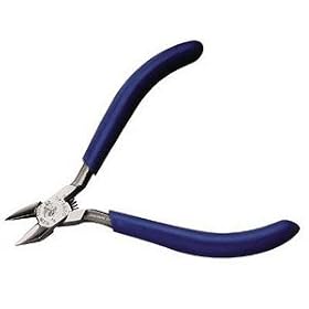 Klein Diagonal Cutter, Midget, X-Narrow Jaw, Flush, 4 3 16 by Klein Tools Inc