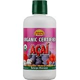 Organic Certified Acai Juice Blend - 33.8 oz., (Dynamic Health Lab)