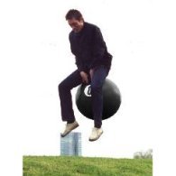 Adult size Eight Ball Space Hopper