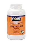 Now Foods Calcium/Magnesium + Vitamin D (120 softgels)( Double Pack)