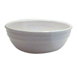 Cambro Camwear 12-1/2 Oz. White Round Nappie Bowl - Case = 48
