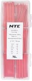 NTE Heat Shrink 2:1 Red Assorted Sizes 2-1/2 158 Pc. Box