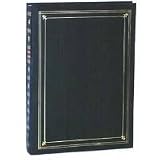 Pioneer - Pioneer APS Bi-Directional Le Memo, Post Bound Photo Album with Solid Color Covers, Holds 180 4" x 7" Photos, 2 Per Page.