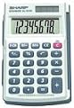 Sharp EL243SB Handheld Calculator with Hard Cover