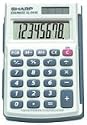 Sharp EL243SB Handheld Calculator with Hard Cover