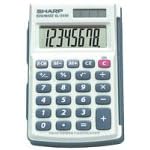 Sharp EL243SB Handheld Calculator with Hard Cover by Sharp