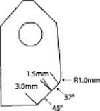 KFT-3745 KREATIVE FLOW Cutting Tips