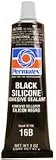 IMPERIAL 9163 RTV BLACK SILICONE 3Oz (PACK OF 6)