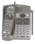 Sony SPP-A946 900 MHz Analog Cordless Phone with Answering Device (Gray)