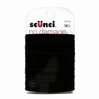 Scunci No Damage Elastics, Black