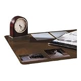 Search : Active View Transparent Vinyl Rectangular Desk Pad, 19 x 24, Clear ELD61025
